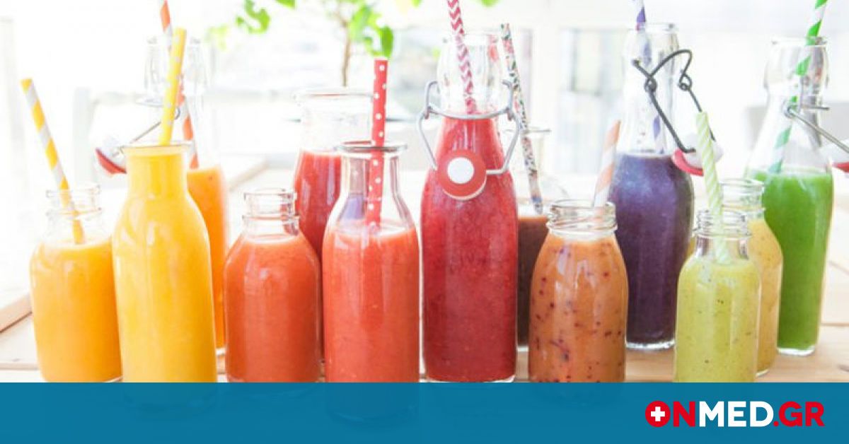 δίαιτα που βασίζεται σε χυμούς φρούτων και λαχανικών Έχασα 10 κιλά σε ένα μήνα