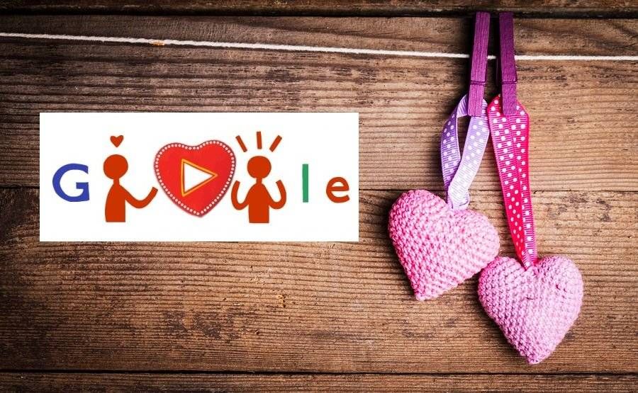 Η Google εύχεται στους ερωτευμένους για την ημέρα του Αγίου Βαλεντίνου