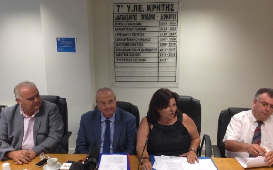 Λεωνίδας Γρηγοράκος στην 7η ΥΠΕ: «Δεσμεύομαι για καμμία απόλυση στα πλαίσια της αξιολόγησης»