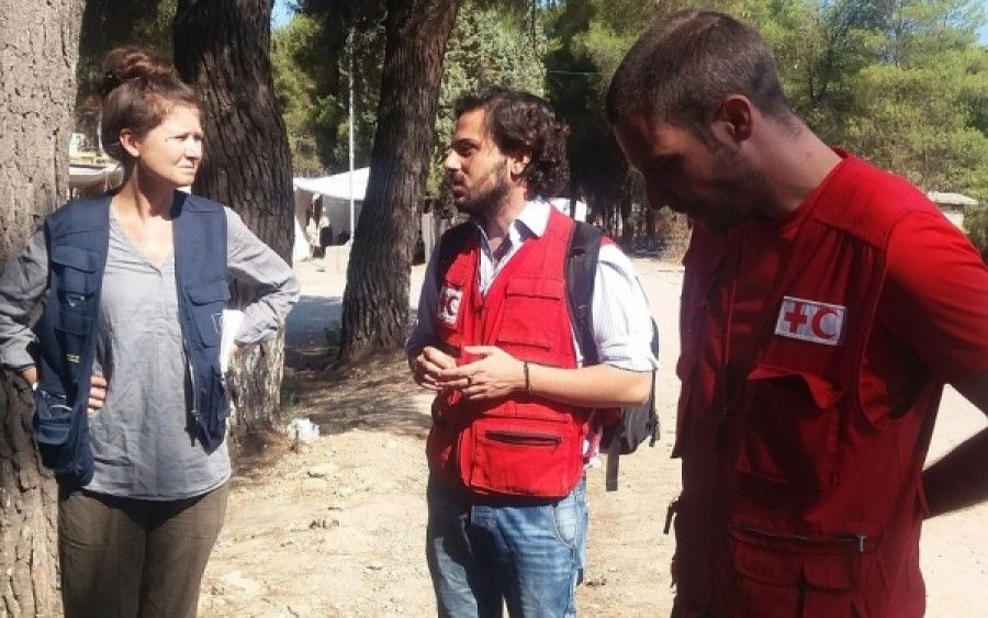 Επίσκεψη κλιμακίου του ECHO στα Κέντρα Φιλοξενίας Σκαραμαγκά και Ριτσώνας