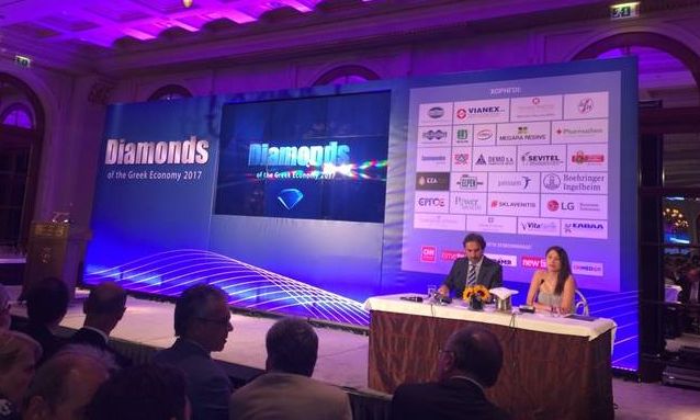 Diamonds of the Greek Economy 2017: Απονεμήθηκαν οι διακρίσεις στις επιχειρήσεις-διαμάντια