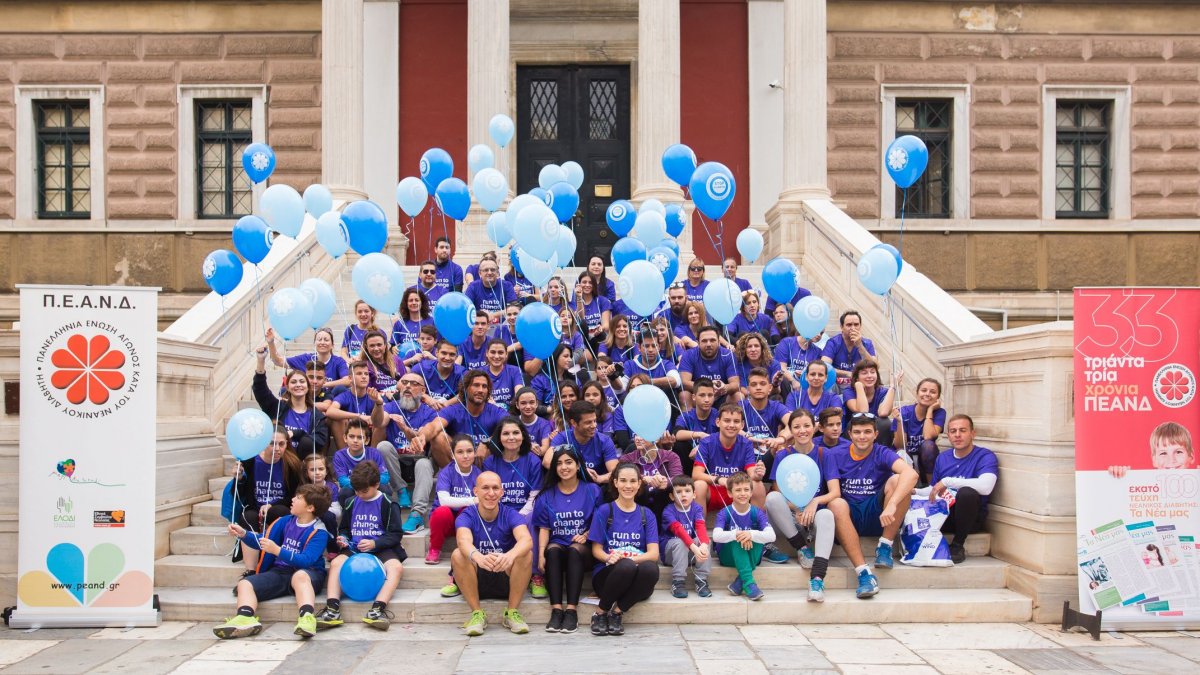 Η ομάδα “Run to Change Diabetes” της Novo Nordisk Hellas στον κλασσικό Μαραθώνιο