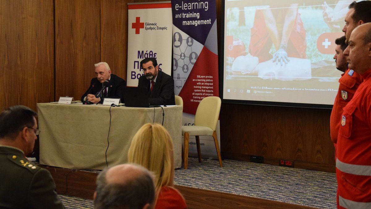 Ελληνικός Ερυθρός Σταυρός: Σύμπραξη με την SQLearn για τη «Βασική Υποστήριξη Ζωής»