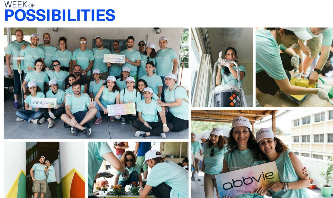 Η AbbVie στο πρόγραμμα "Week of Possibilities" με επίδραση σε 19 εκατ. ανθρώπους