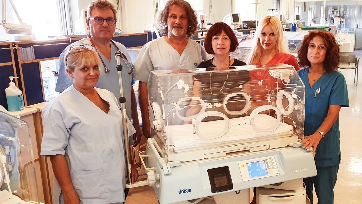Δωρεά για την αγορά θερμοκοιτίδας στο «Έλενα Βενιζέλου»