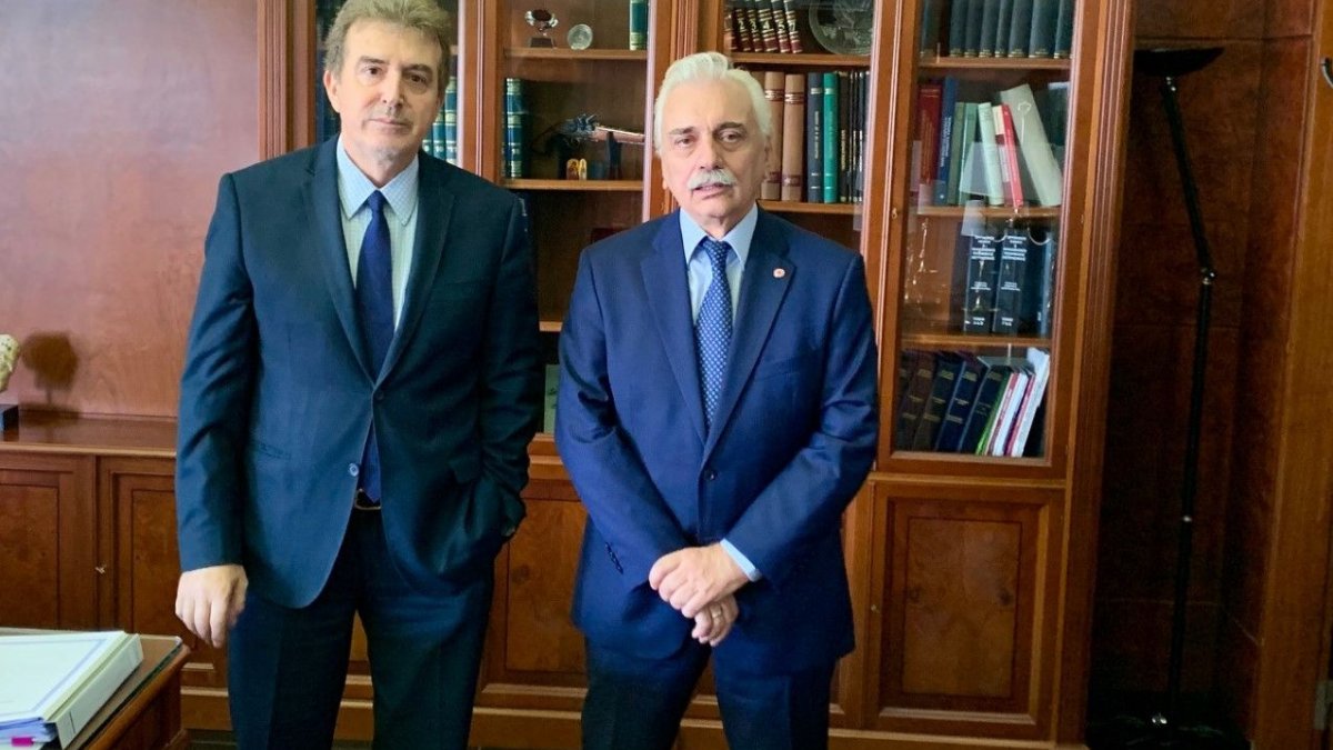 Συνάντηση Προέδρου Ε.Ε.Σ. - Χρυσοχοΐδη με θέμα τις δομές φιλοξενίας ασυνόδευτων ανηλίκων μεταναστών