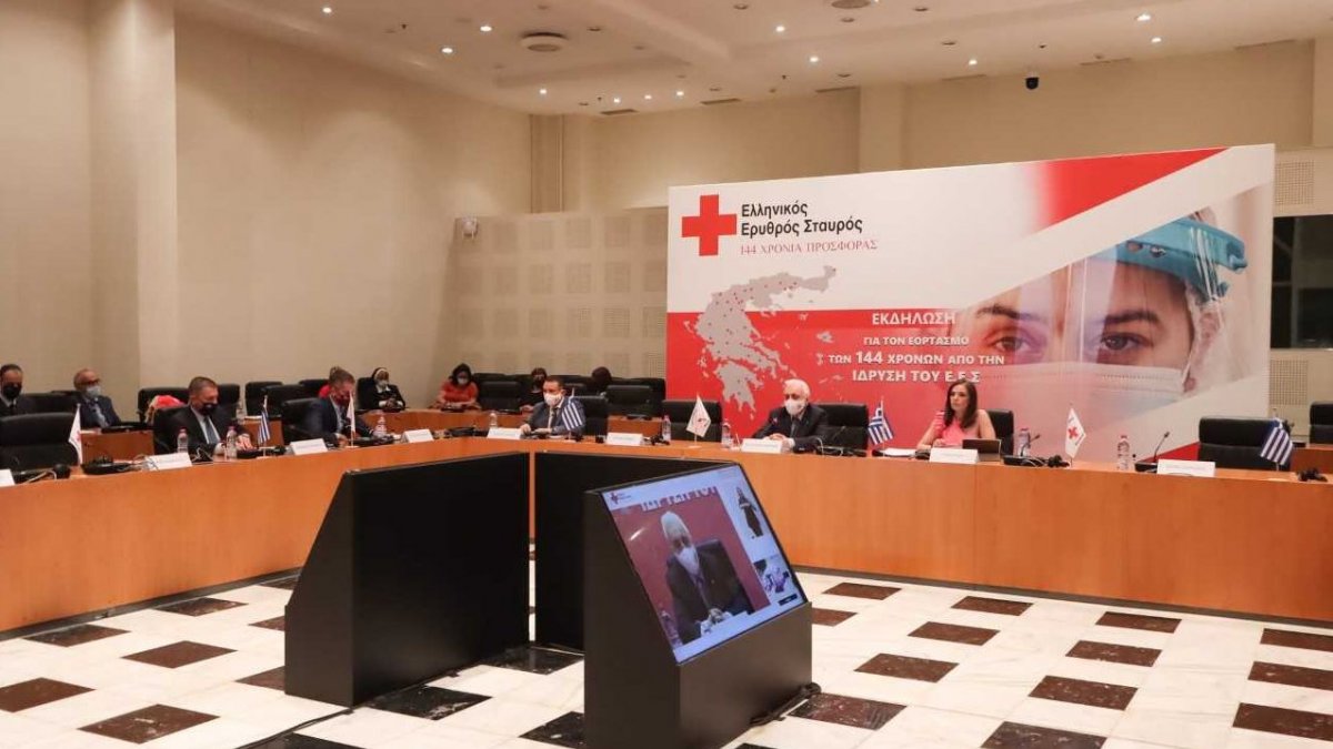 Ο Ελληνικός Ερυθρός Σταυρός συμπλήρωσε 144 έτη προσφοράς χωρίς αντάλλαγμα