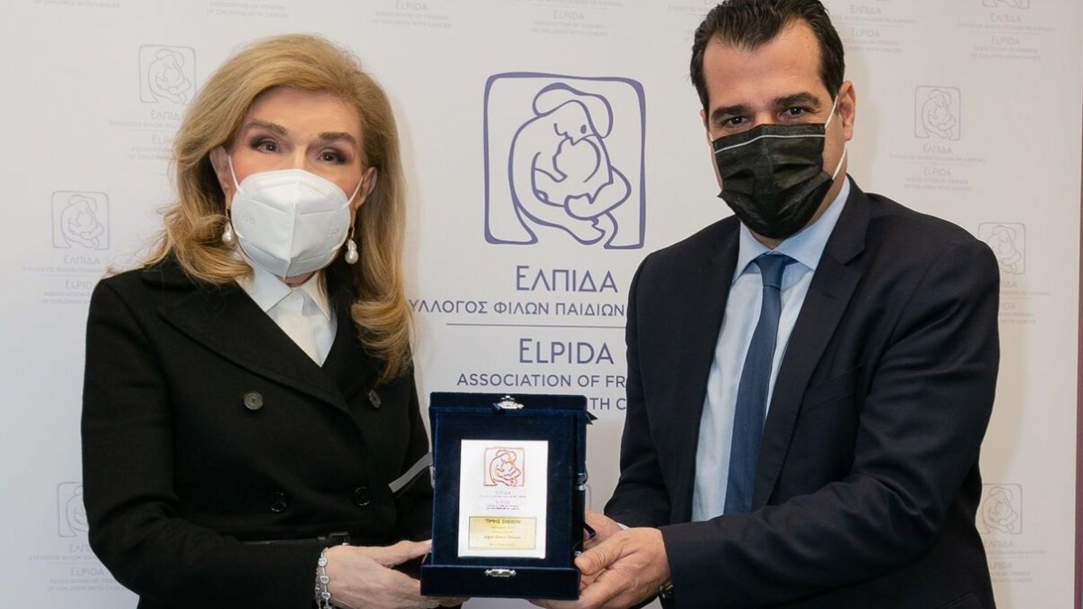 Επίσκεψη Θ. Πλεύρη στα παιδιά της «ΕΛΠΙΔΑΣ»