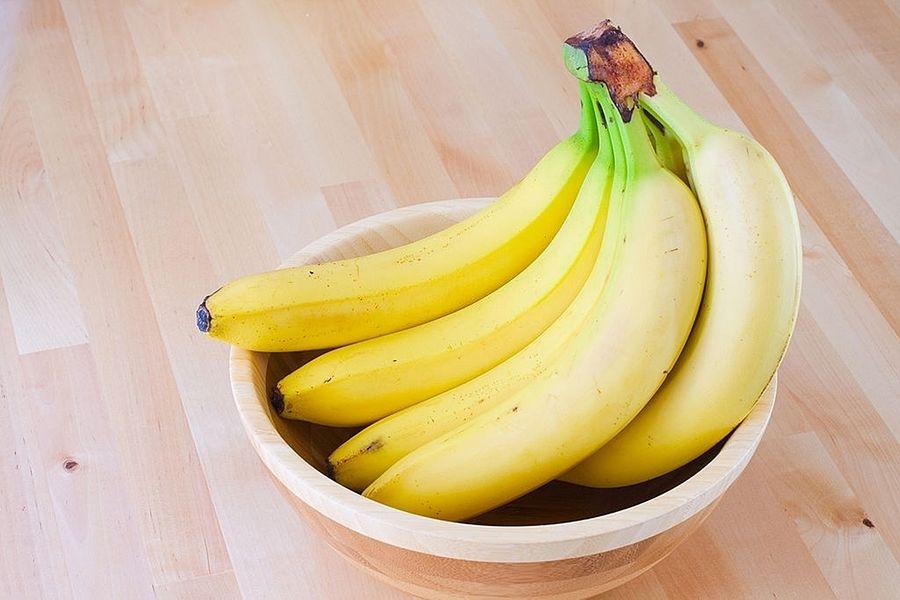 Banana Picture, Yellow Bananas, Banana On White Background. Banana Fruit Close Up, Tropical Yellow P