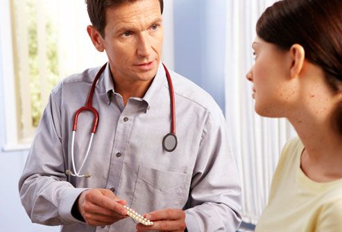 getty rf photo of doctor talking to patient