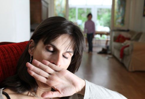 14getty rm photo of yawning woman