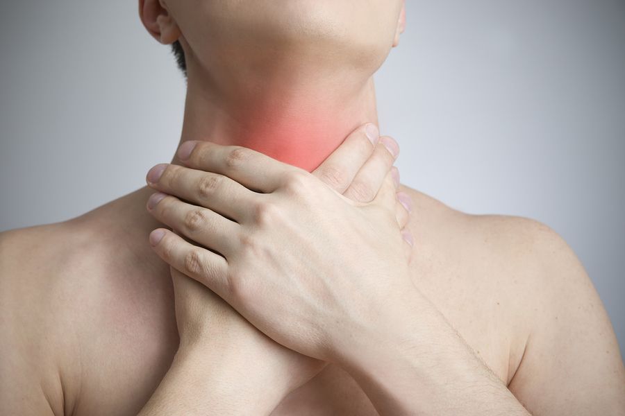 bigstock Sore Throat Of A Men 71313979