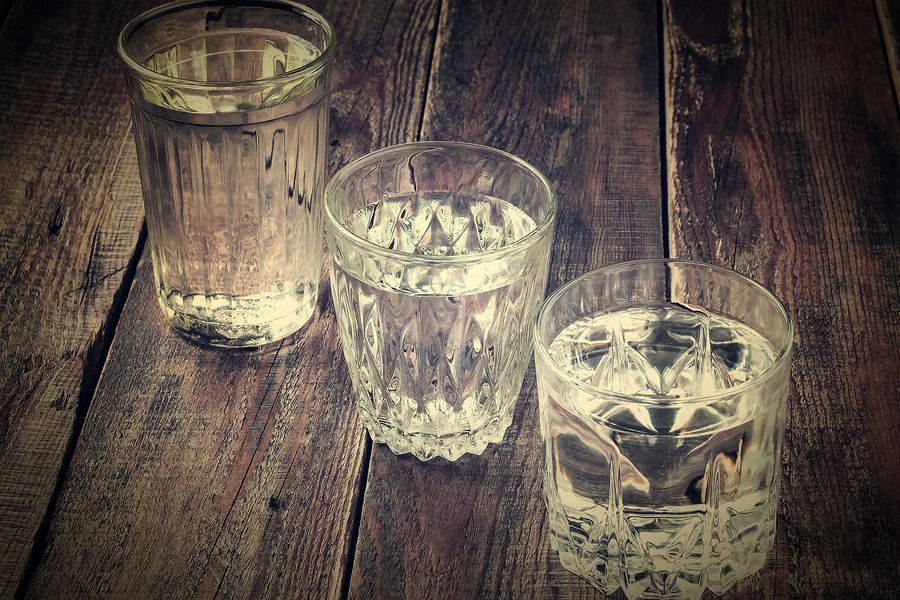 bigstock Misc Old Faceted Glasses With 105207548