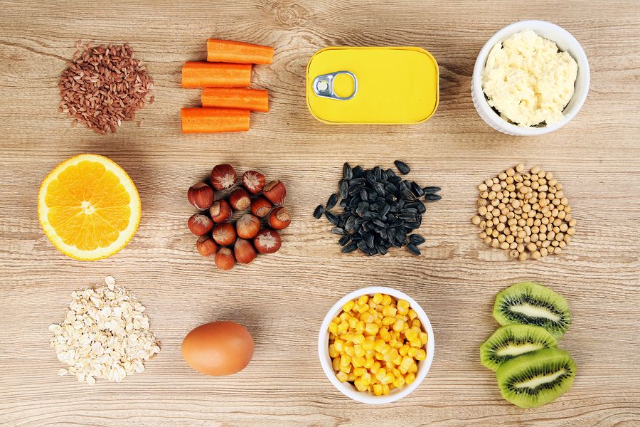 bigstock Various food products containi 85158563