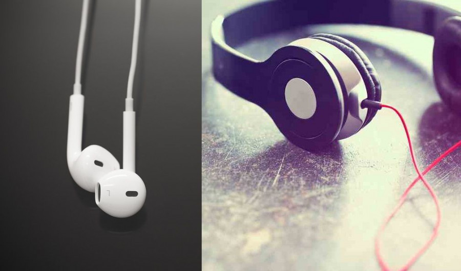 bigstock White Earbuds 92638031