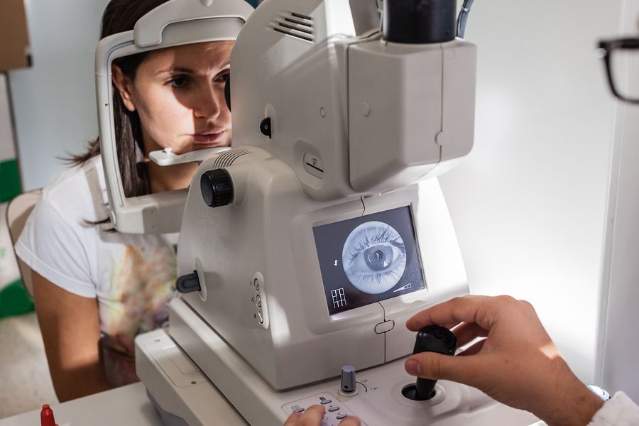 bigstock Retinal Exam 68237008