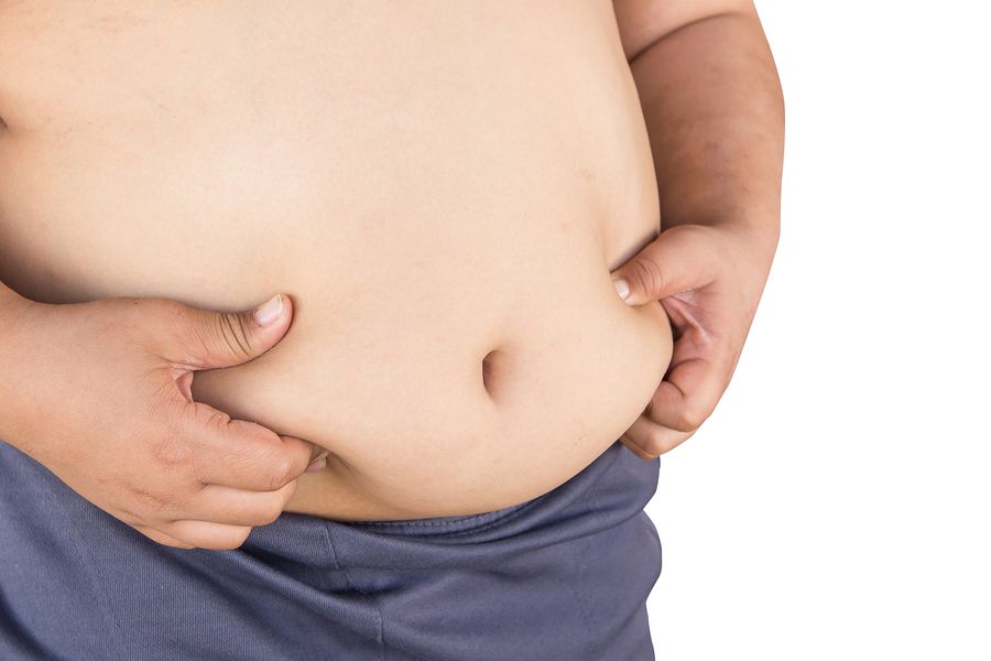 bigstock Boy Fat And Children Fat On Is 83562635