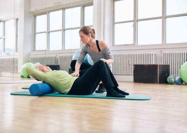 bigstock Physical Therapist Helping Eld 78223127