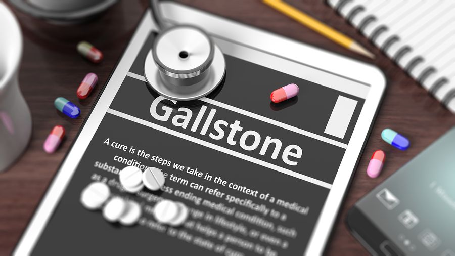 bigstock Tablet with Gallstone on scr 110156756