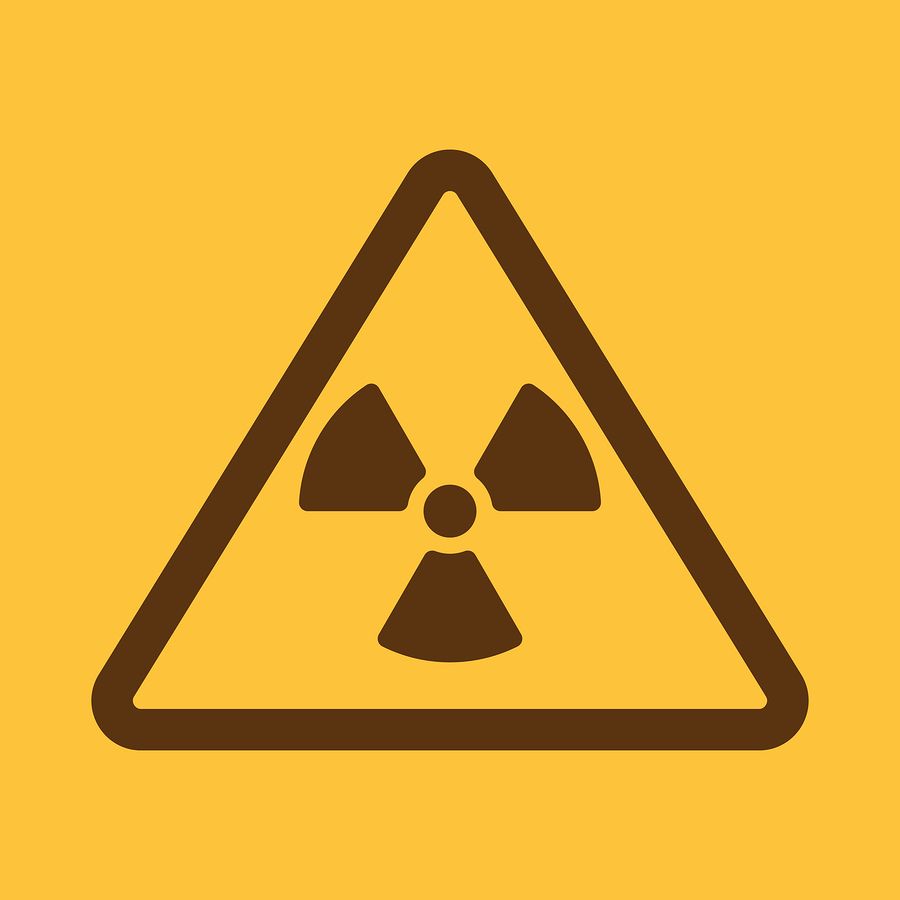 bigstock The radiation icon Radiation 109607252
