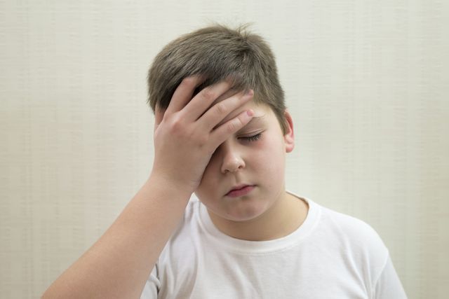 bigstock Portrait of teenage boy with 111075242