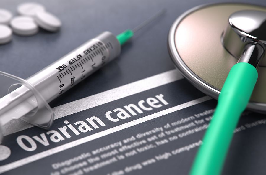bigstock Ovarian cancer Printed Diagn 104961140