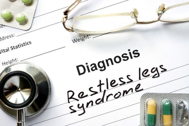 bigstock Diagnosis Restless legs syndro 95958194