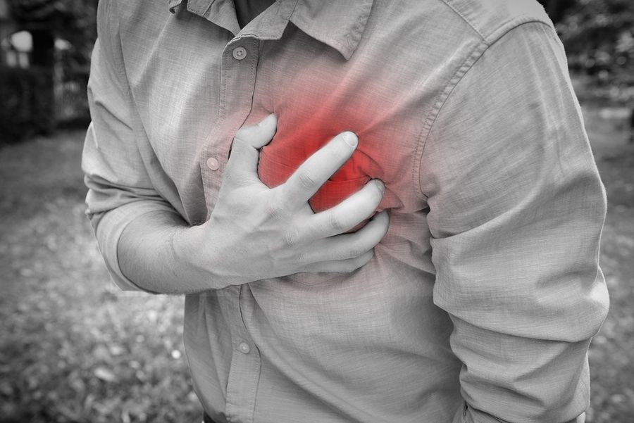 bigstock Man having chest pain heart 100982432