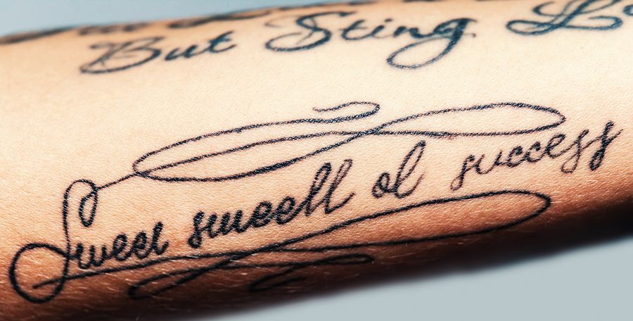 bigstock Image Of Tattooed Female Arm 91654691