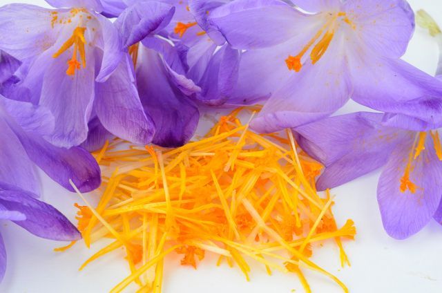 bigstock Saffron Spice Close Up 62247758