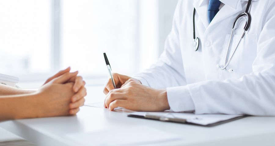 bigstock close up of patient and doctor 88695968