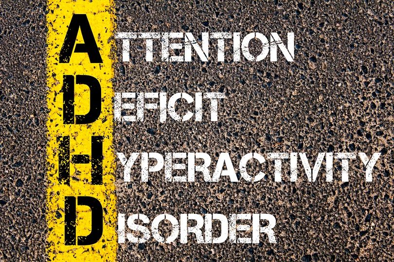 bigstock Acronym Adhd As Attention Defi 88465325