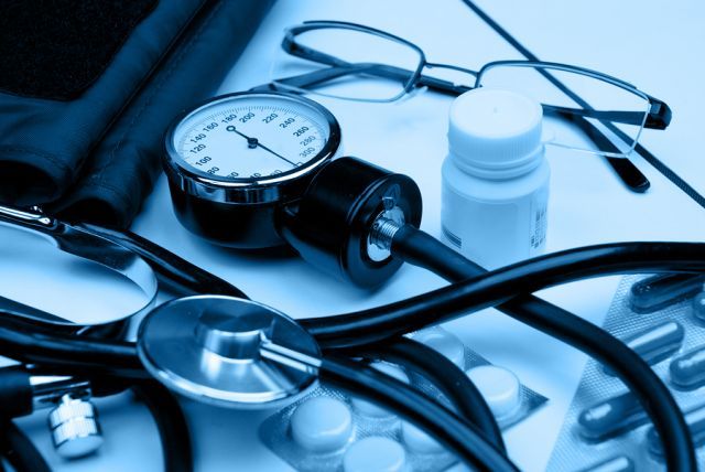 bigstock Medical hospital background in 17452313