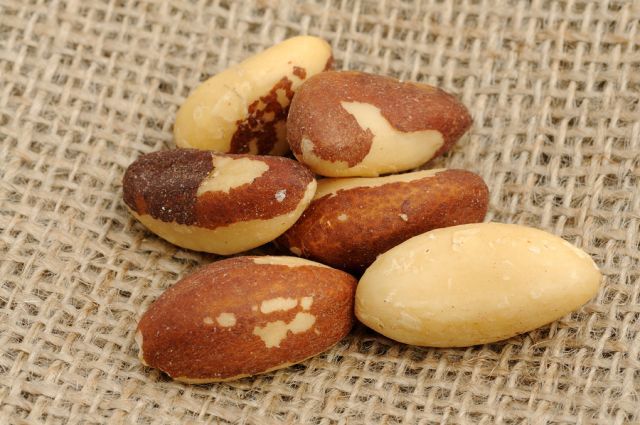 bigstock Brazil Nuts On Burlap 4824171