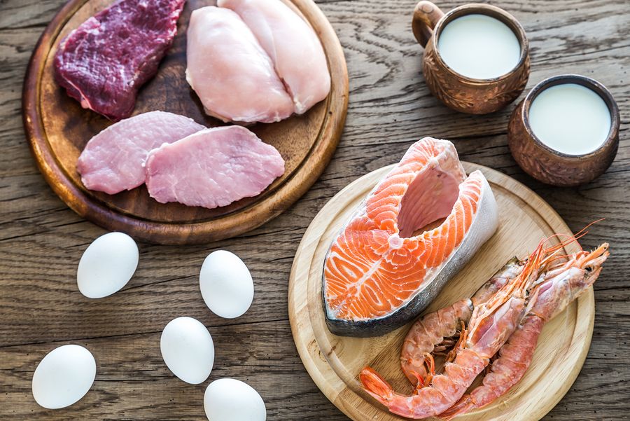bigstock Protein Diet Raw Products On 136012922