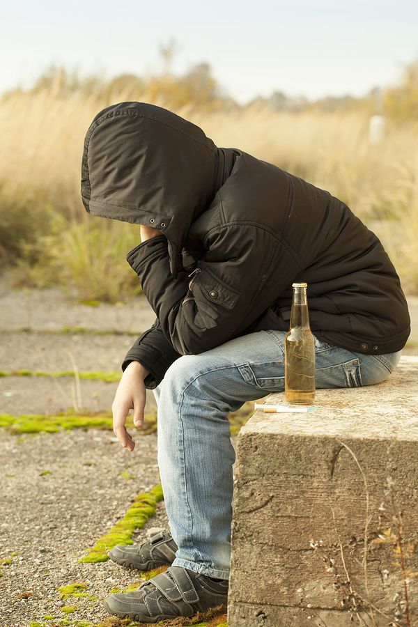 bigstock Boy with a bottle of drink ci 38096236