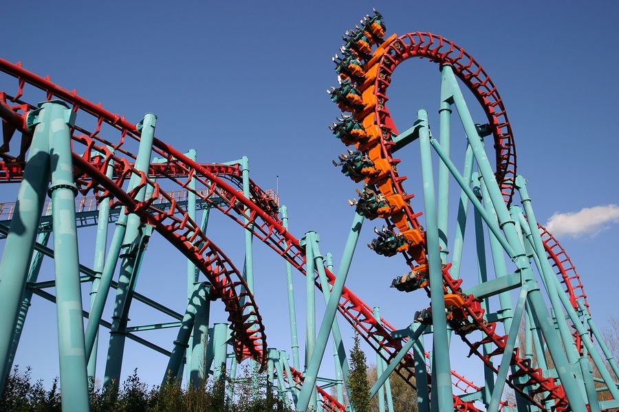 bigstock Red Roller Coaster 525562
