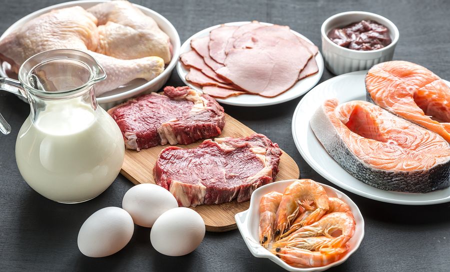 bigstock Protein Diet Raw Products On 811101801