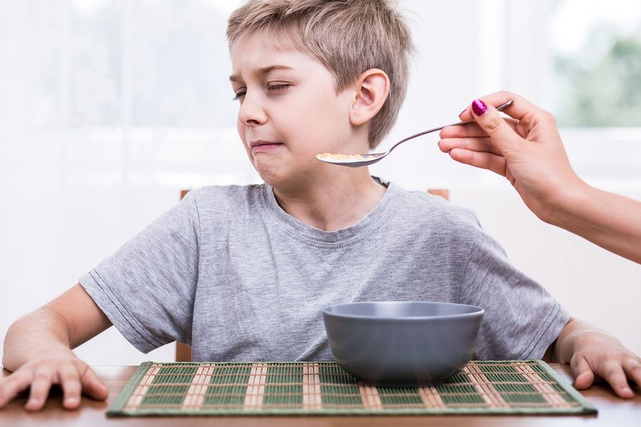 bigstock Refusing To Eat Disgusting Foo 107227556