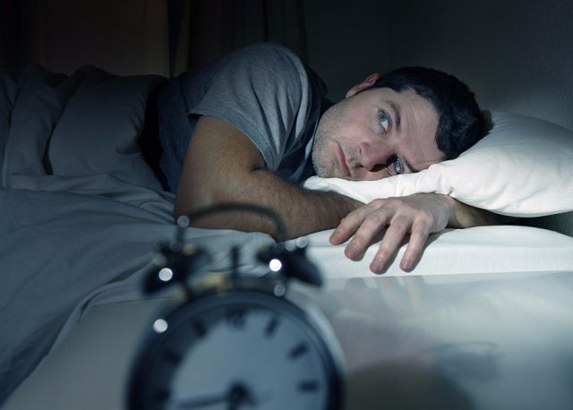 bigstock Man In Bed With Eyes Opened Su 57346916