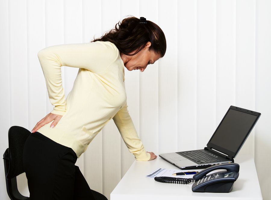 bigstock Back pain of the intervertebra 14228375