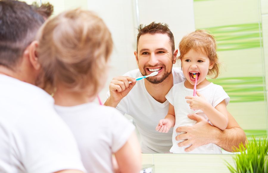bigstock Happy Family Father And Child 109907345