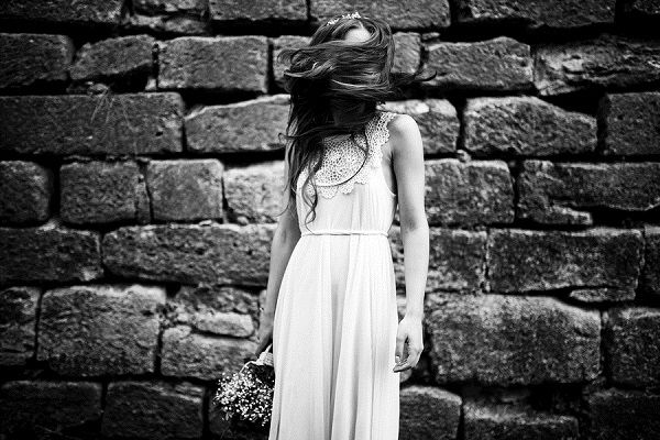 bigstock Hair Hides Lady s Face While S 175361068
