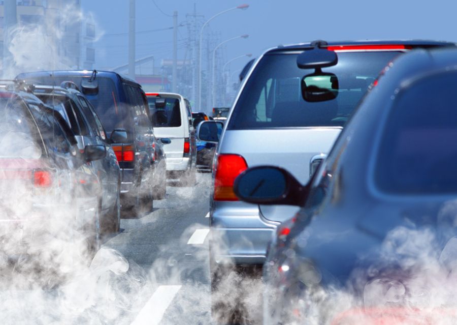 bigstock pollution of environment by co 12111725