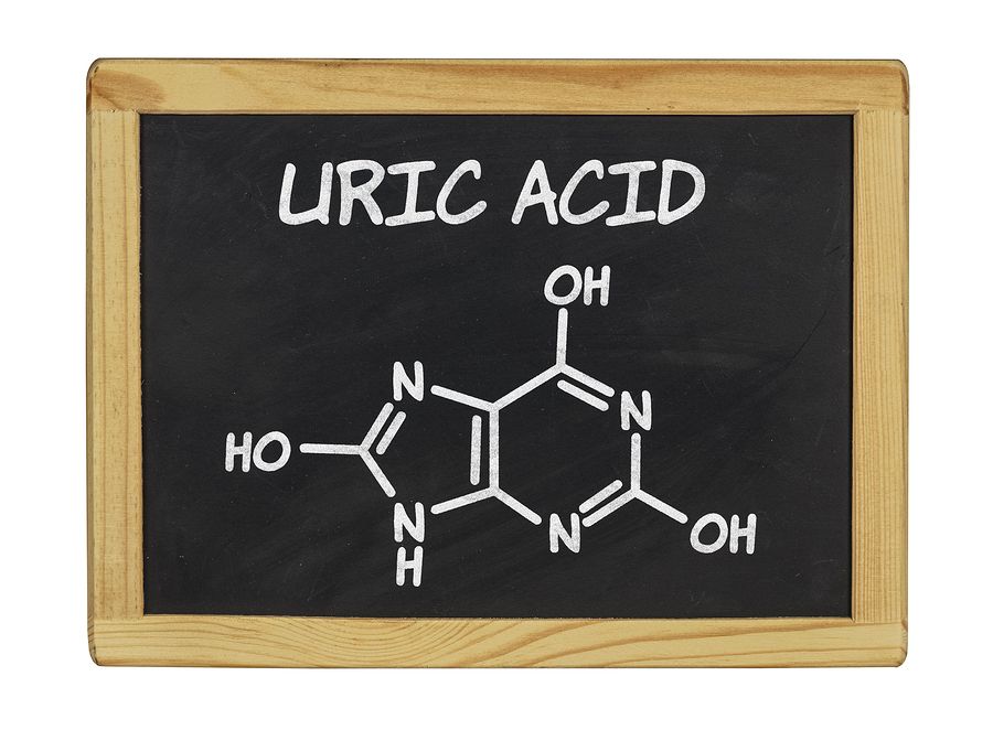 bigstock chemical formula of uric acid 57643622