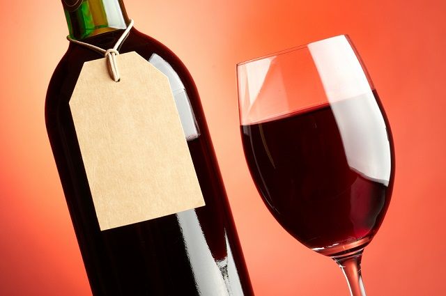 bigstock Glass and bottle of red wine w 15343343