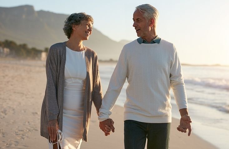 couple walking
