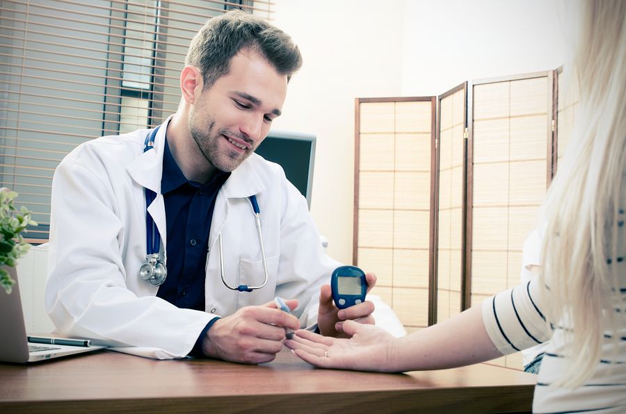 diabetes doctor patient