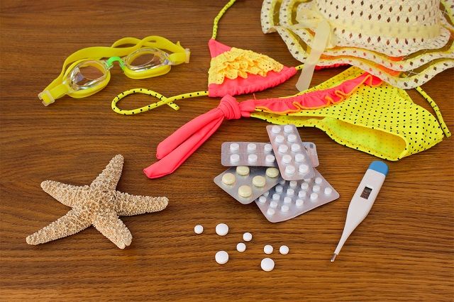 bigstock Summer beach accessories and m 116302013