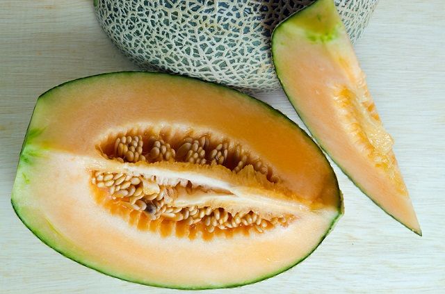 bigstock Cantaloupe Or Charentais Melon 147789227